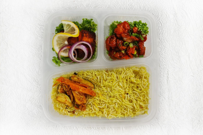 Standard Bento Set A Indian Catering Singapore